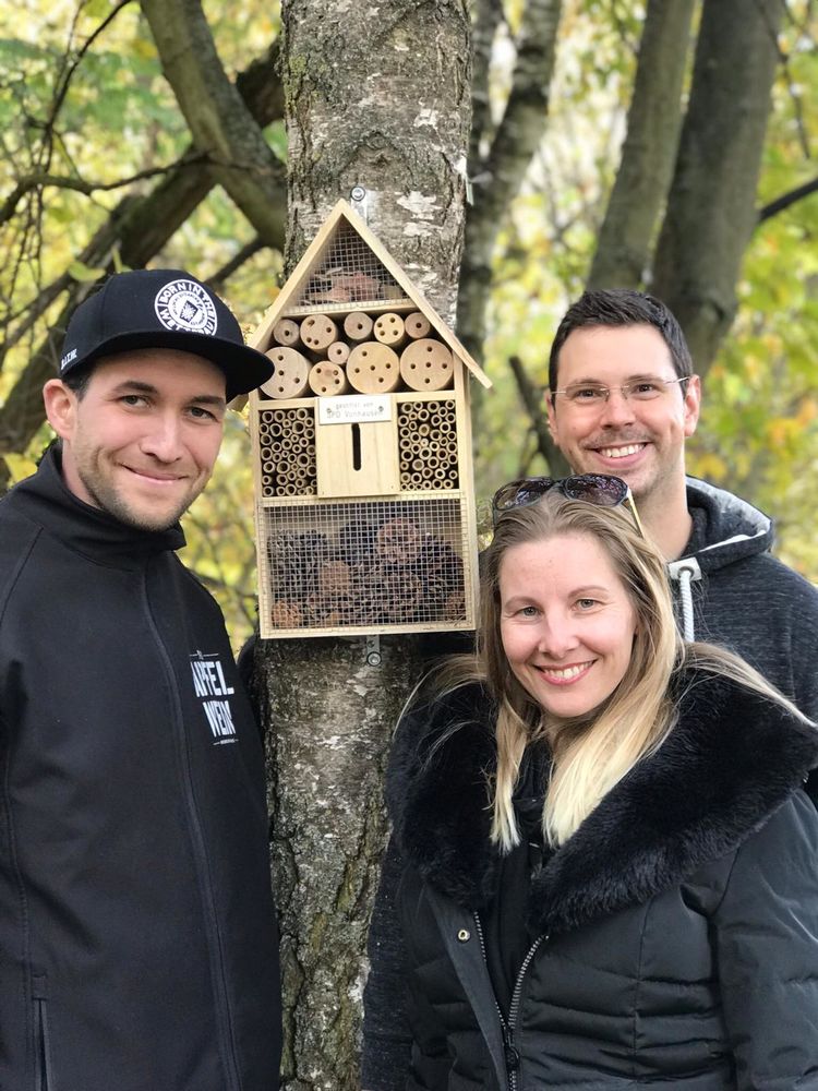 Neues Insektenhotel für Vonhausen Wir sind für die