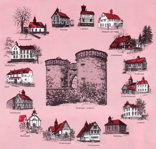 Stadtteile und Ortsbezirke